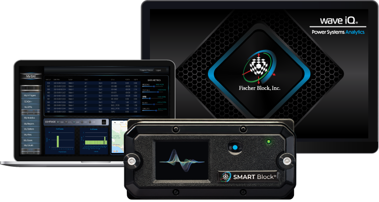 SMART Block sensor and wave iQ analytics dashboard